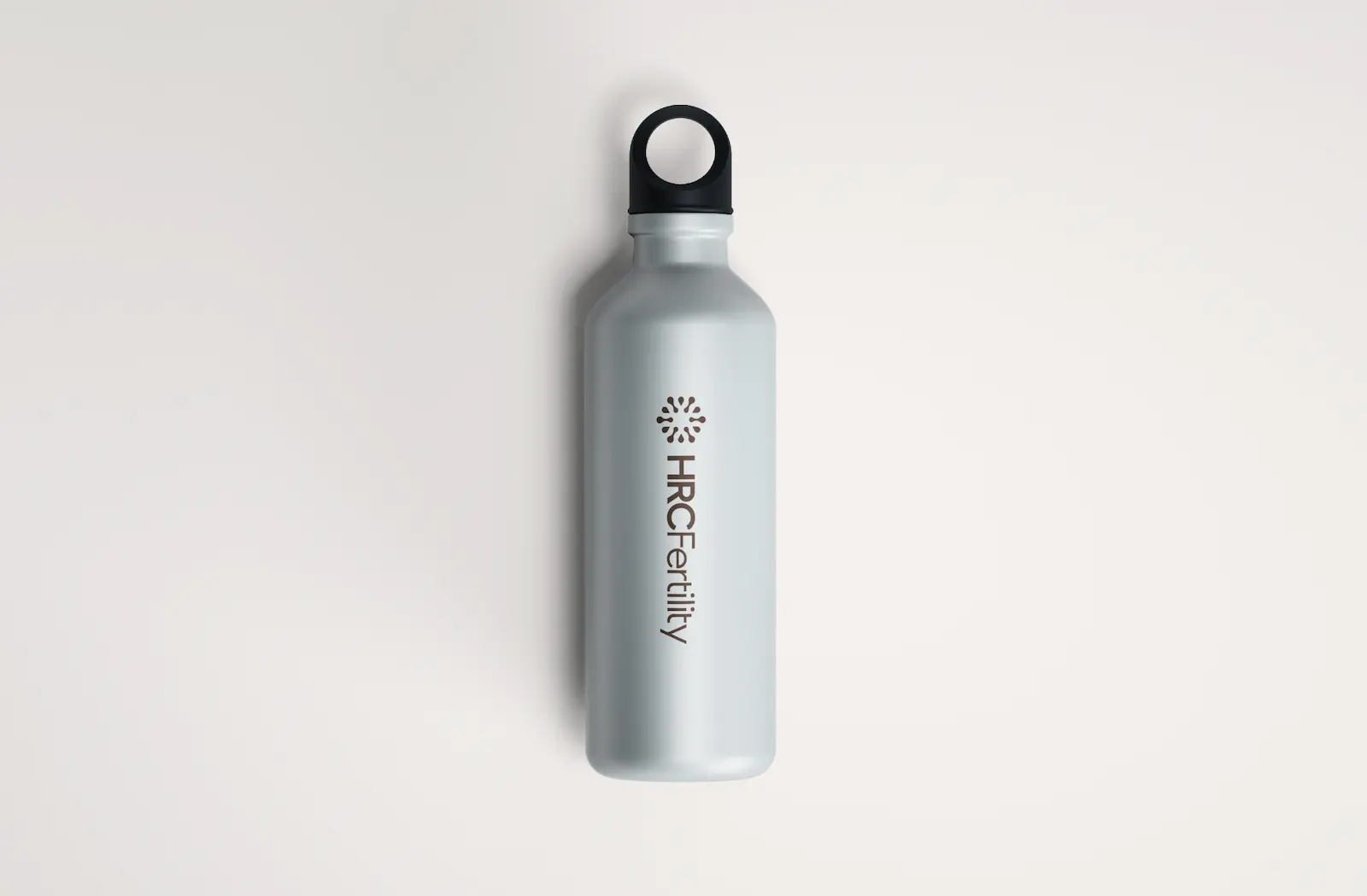 Example of a branded water bottle